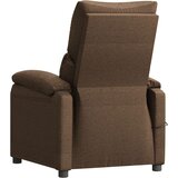 Masažna fotelja od tkanine smeđa | Eponuda.com