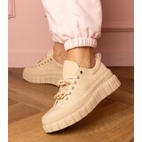D/CEO marka niezdefiniowana Beige women's sports sneakers Kesium | Shoptok.si