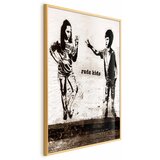  Plakat - Naughty Children 29.7x42 Zlatni okvir | shoptok.hr