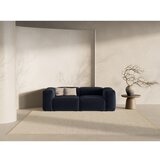 Cosmopolitan Design Temno modra sedežna garnitura 224 cm Bergano – | Shoptok.si