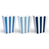 PARTY DECO okrasne škatle za pokovko - little plane 7,5 x 7,5 x 12,5 cm | Shoptok.si