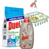 Duel Đurđevak Praškasti deterdžent 9kg + Omekšivač Like a diamond 2.45l + Poklon sušilica za veš | ePonuda.com