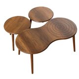 Hanah home sto za kafu marlo walnut | ePonuda.com
