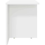  Konačna Stolić 2 pcs Bijelo 37 x 32 x 40 cm Konstruirano drvo | shoptok.hr