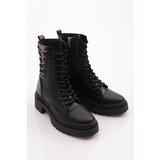 DGN K9002 Women's Lace-Up Boots Black Caviar | Eponuda.ba