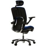 MID.YOU Pisarniški Stol Vapor Lux, Modra | Shoptok.si