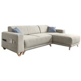 Miuform Bež raztegljiva/s prostorom za shranjevanje kotna sedežna garnitura Classy Sophie – | Shoptok.si