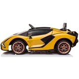  Licencirani auto na akumulator Lamborghini Sian - žuti | shoptok.hr
