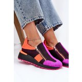 Maciejka Leather Wedge Sneakers Black | shoptok.hr