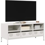 vidaXL TV ormarić bijeli 101,5x39x43,5 cm hladno valjani čelik | shoptok.hr