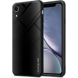  Ohišje, združljiv z Apple - Stripe Optics v Opal Black - Zaščitni pokrov iz silikona TPU in hrbta iz kaljenega stekla, (20576245) | Shoptok.si