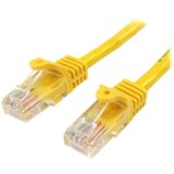 StarTech.com 45PAT50CMYL kabel za umrežavanje Žuto 0,5 m Cat5e U/UTP (UTP) | shoptok.hr
