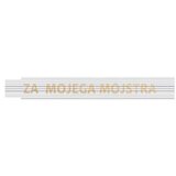 HEKA Zložljivi meter (Dolžina: 2 m, Bela, Natis: ZA MOJEGA MOJSTRA) | Shoptok.si