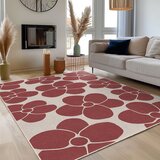 Mila Home Rdeča pralna preproga 160x230 cm Red Meadow – | Shoptok.si