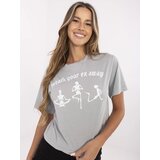 RUE PARIS T-shirt-157-TS-0086.59P-grey | Shoptok.si