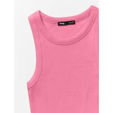 Sinsay Osnovni prugasti pamučni top | shoptok.hr