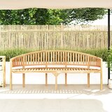  Klupa u obliku banane 200 cm od masivne tikovine | shoptok.hr