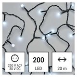 Emos LED božična cherry veriga – kroglice, 20 m, zunanja in notranja, hladna bela, programi D5AC07 Cene