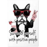  Plakat - Surround Yourself with Positive People 29.7x42 Bez okvira | shoptok.hr