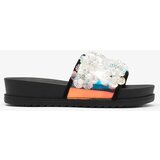 Resti Royalfashion Black women's decorated Maurelle flip-flops | Shoptok.si