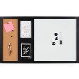 Premium Living stenska tabla spominčica, pluta, črna, bela | Shoptok.si