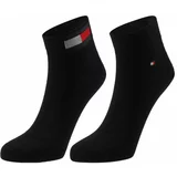 Tommy Hilfiger MEN QUARTER 2P FLAG Muške čarape, crna, veličina