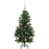  Umjetno božićno drvce 150 LED sa šarkama i kuglicama 150 cm | shoptok.hr