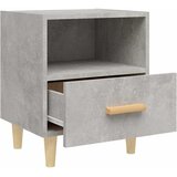  Noćni ormarići 2 kom siva boja betona 40 x 35 x 47 cm | shoptok.hr