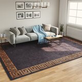 vidaXL Perivi tepih crno-zlatni 400 x 300 cm protuklizni Cijene