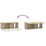 TV Omarica za TV, ki jo lahko montiraš na steno Sonoma hrast, (5000220498) | Shoptok.si
