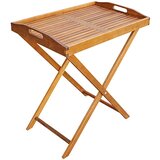 SUNFUN stranska mizica sunfun diana (68 x 44 x 73 cm, les, rjava) Cene
