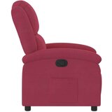  Naslonjač crvena boja vina baršunasti | shoptok.hr