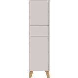 Germania Kremno bela visoka kopalniška omarica v mat dekorju 33x123 cm Arnea – | Shoptok.si