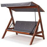  baštenska ljuljaška roma 2000, 190x120x180 cm, antracit Cene