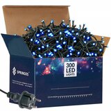 springos set božićnih lampica, 300 LED, 19,5 m, plava | shoptok.hr