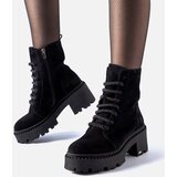 Gemre Black insulated heeled boots Karino | Shoptok.si