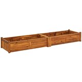 vidaXL Visoka greda iz akacijevega lesa 200x50x25 cm Cene