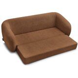 Bobochic Paris Oranžna raztegljiva sedežna garnitura iz šenilje 228 cm Neyo – | Shoptok.si