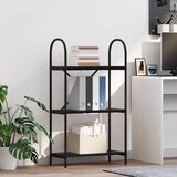  Polica Crni hrast 60 x 30 x 109 cm Konstruirano drvo Cene