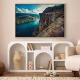  Slika - Rock City (1 Part) Vertical 60x40 U prirodnom drvenom okviru | shoptok.hr