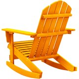  Vrtna stolica za ljuljanje Adirondack od jelovine narančasta | shoptok.hr