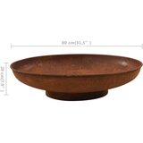 Posuda Ognjišče 80 cm jeklo, (20759265) | Shoptok.si