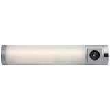 Rabalux zidna lampa Soft2E, Sa utičnicom, LED, 5W, 4000K, 45cm, Srebrne boje | Eponuda.com
