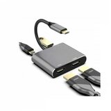 E-green adapter usb tip c- 2xHDMI + usb 3.0+PD 60W (4 u 1) | ePonuda.com
