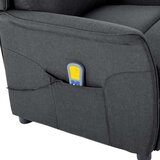  Massagerica Tamno siva 93.5 x 67.5 x 101.5 cm tkanina | shoptok.hr