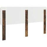  Uzglavlje s uzglavljem Dimljeni hrast 200 cm Konstruirano drvo | shoptok.hr