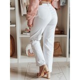 DStreet Spodnie damskie wide leg DELUSSIA białe | Shoptok.si
