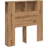vidaXL Uzglavni ormarić Artisan hrast 100x19x104,5 cm izrađeno drvo | shoptok.hr