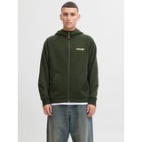 Jack & Jones Gornji dio trenirke 'JJTHATCHER' tamno zelena | shoptok.hr