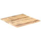 Stolna Mizna plošča iz trdnega mangovega lesa 25-27 mm 80x80 cm | Shoptok.si